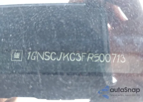 2015 Chevrolet Suburban Lt из США, поврежденный, VIN 1GNSCJKC3FR500713